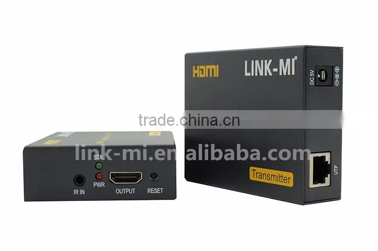 LINK-MI LM-DT103 Transmits HDMI extender video and audio signals up to 120m over a single CAT5e/6 cable
