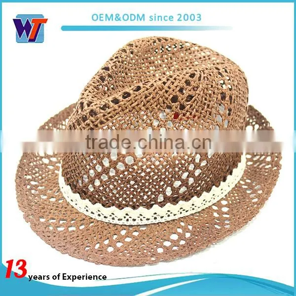 Hotsale promotion custom your own logo straw hat