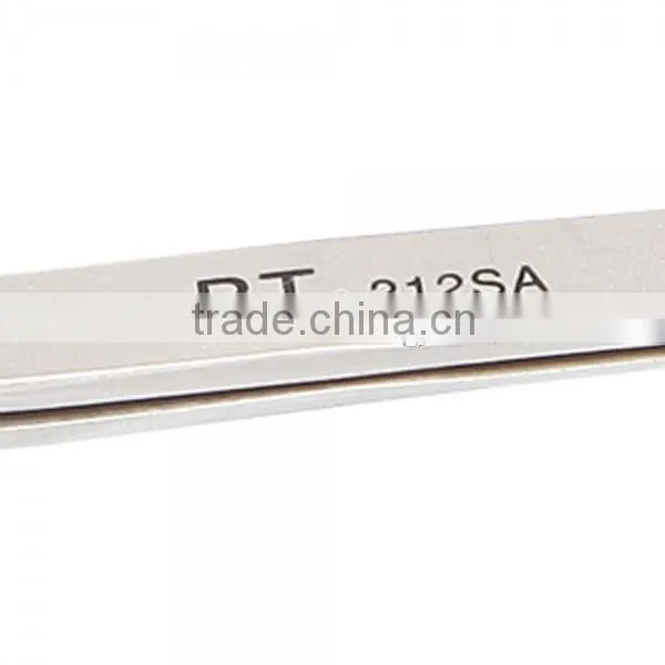BST-212SA Highly Precise Professional Stainless Steel Tweezers for Repairing Matt Tweezers