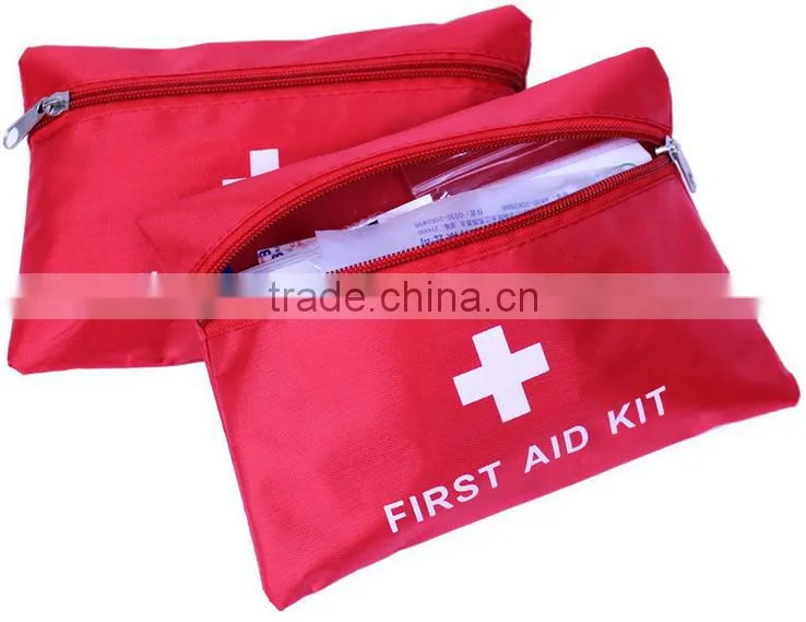 Protable first aid medical bag.