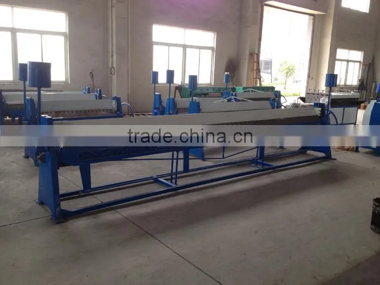 hand operated metal plate bending machine