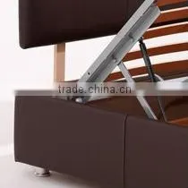modern leather bed
