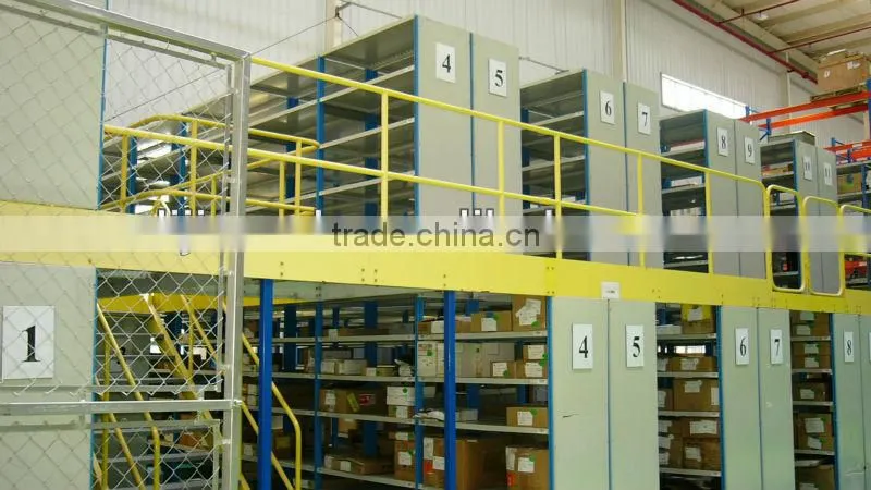 pallet racking supported mezzanine