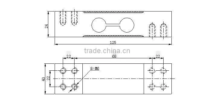20KGS Aluminum Single Point Load Cell AM619