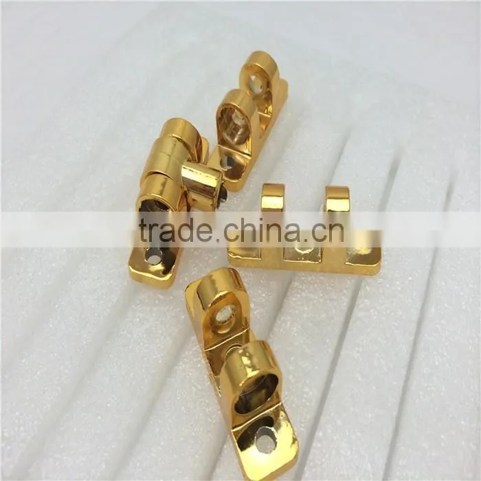 daily use hardware component gold plating , fake gold color plating metal parts