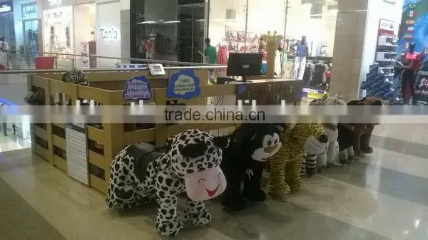 rechargeable battery machine Funny Kiddy Rides Games walking animals