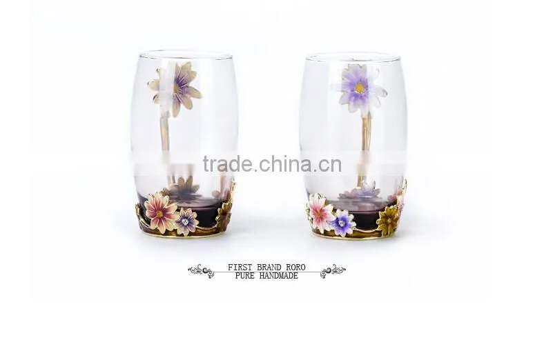 RORO 2014 New Design March in Paris daisy craft gift water mug