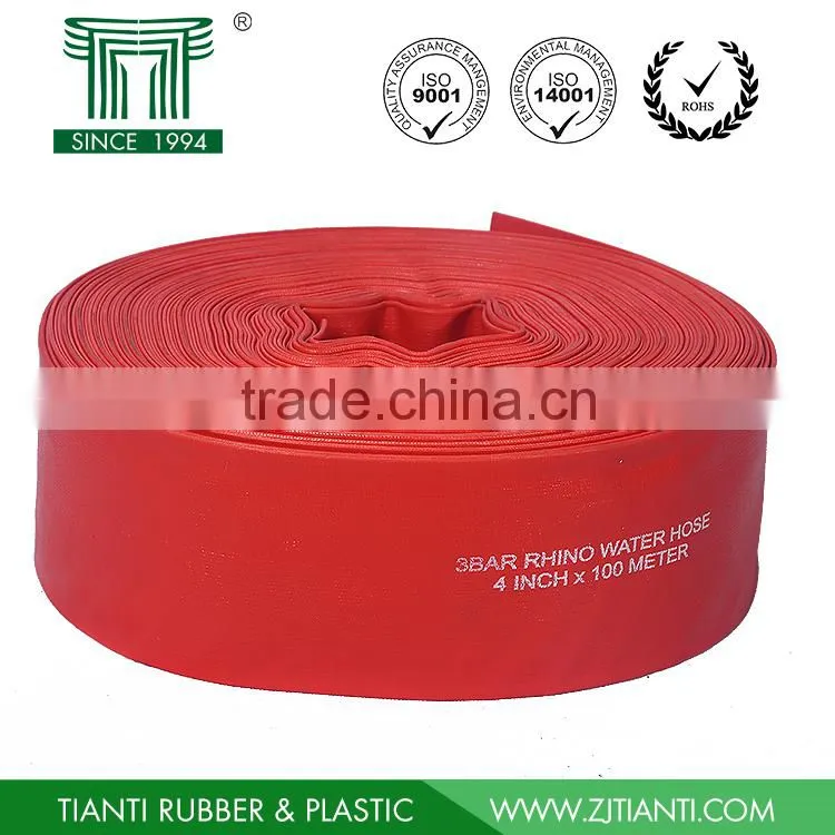 General Purpose Reinforced PVC Layflat Water Discharge Hose
