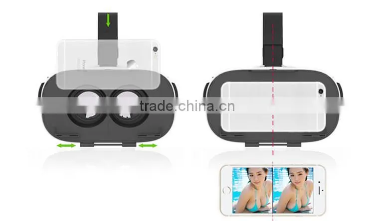 Shenzhen factory price headset 3d vr shinecon vr glasses for pc games/movies