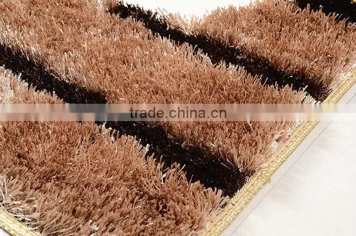 bathmat set 3pcs polyester carpets and rugs