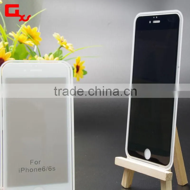 Tempered glass privacy screen protector for Iphone6/6s 0.3mm 9H Japan Asahi Glass material glass protector for iphone 6/6s