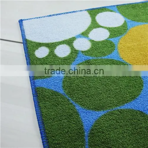 color printing shaggy rugs for living room rubber door mat