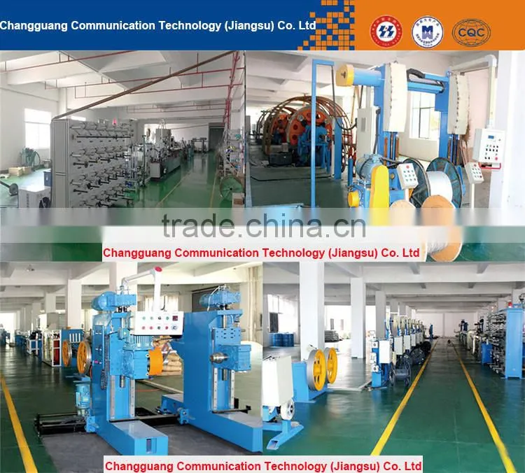 Stranded loose tube armored cable outdoor GYTA/S audio video cable