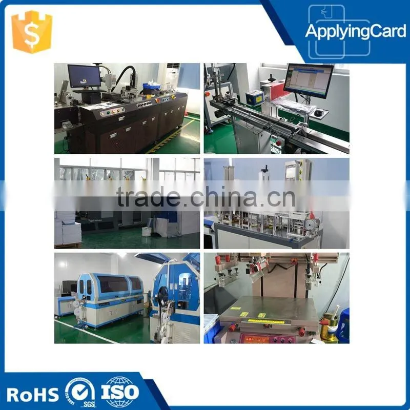 Factory price 125Khz proximity pvc blank chip card with TK4100/ EM4200/ EM4305