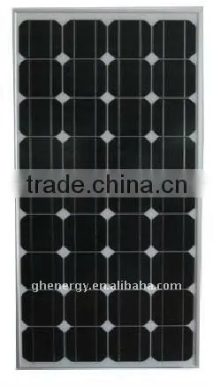 120watts mono silicon solar cell modules/panels