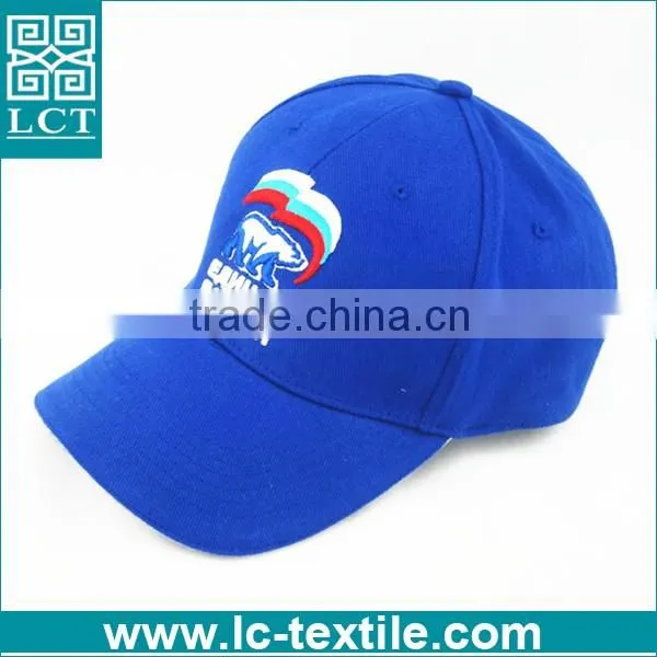 vintage navy blue soft cotton winter baseball cap for Rusia
