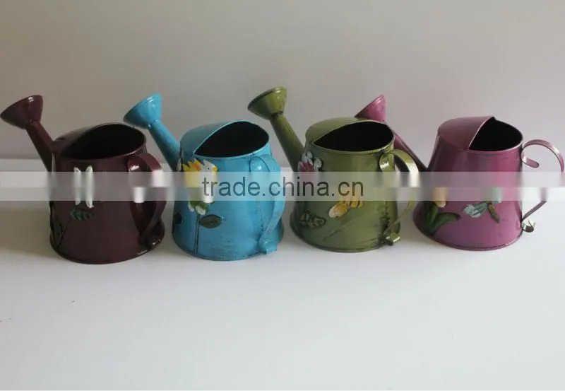 2014 new metal flower pot for gardening