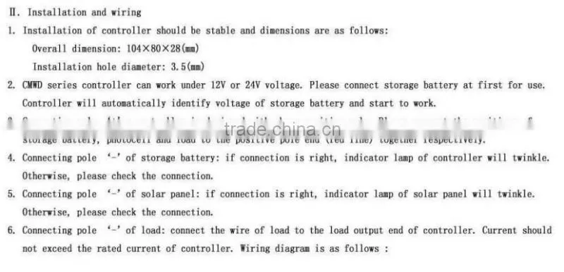 MPPT solar charge water heater intelligent controller 12v/24v 10A
