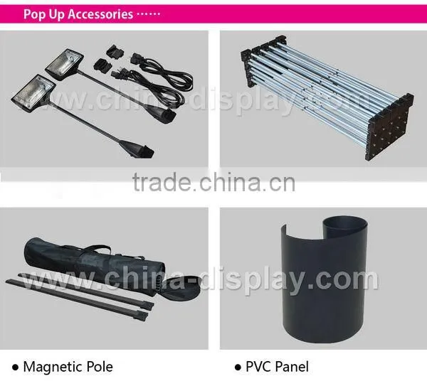 2016 New Product portable trade show pop up backdrop wall