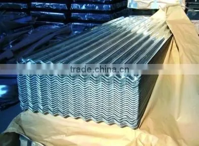 Galvanized corrugated sheet/roofing corrugated plate (zinc/color-coated)