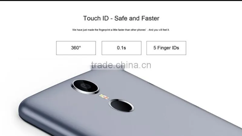 Pre-sell Ulefone Vienna 5.5inch smart phone Fingerprint ID Corning Gorilla Glass Screen