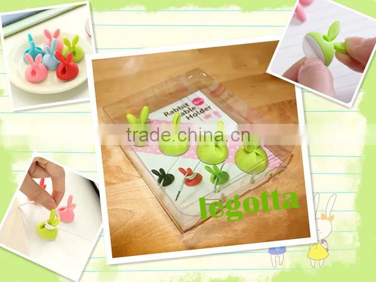 100% silicone high quality novelty wholesale cable winder promotional