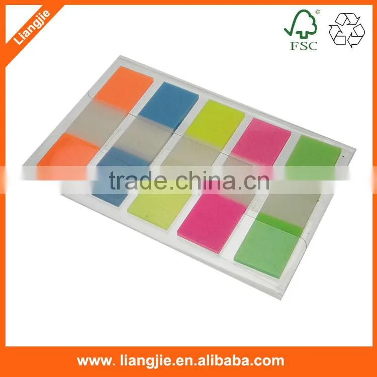 Custom printed sticky note,PET bookmark sticky notes Index