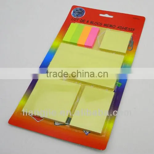 Self-adhesive sticky cube