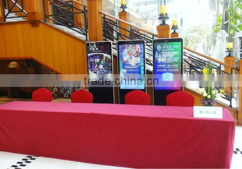 110inch indoor/outdoor advertising player, LED magic mirror SENSOR advertising display with WI-FI