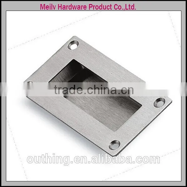 Space-save Popular grade ss201 or ss304 kitchen cabinet hidden handle V