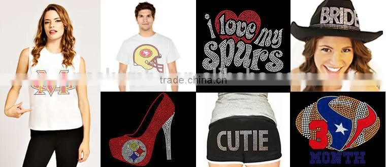 Bling Bling Iron on Motif Wild About T-Ball Rhinestone Transfer Hotfix for Clothes