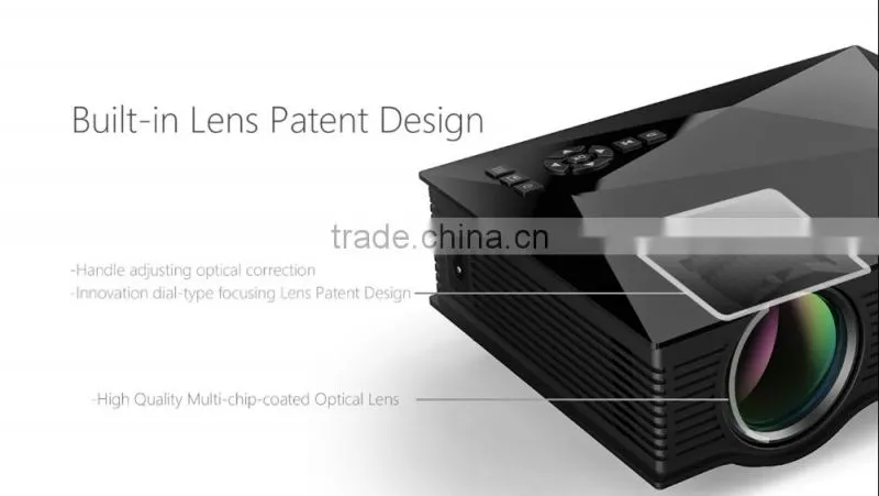 1200Lumens Cheap Mini Video HDMI 3D full HD WIfi LED Classroom Projector UC46