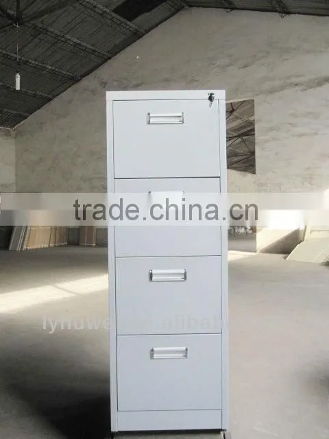 Aluminum alloy hand-clasping 4 drawers file cabinet
