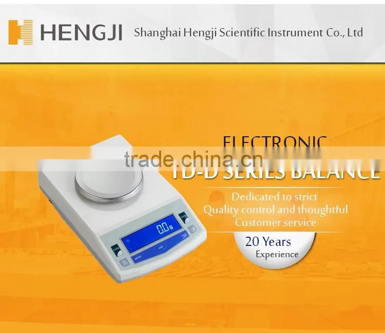 Hengji TD-D Series 0.01g 1000g digital weighing scale with RS232 interface