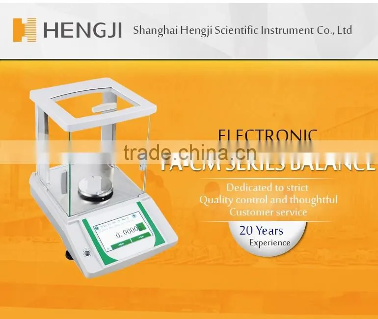 300g New Touch screen Analytical balances made in China 0.1mg
