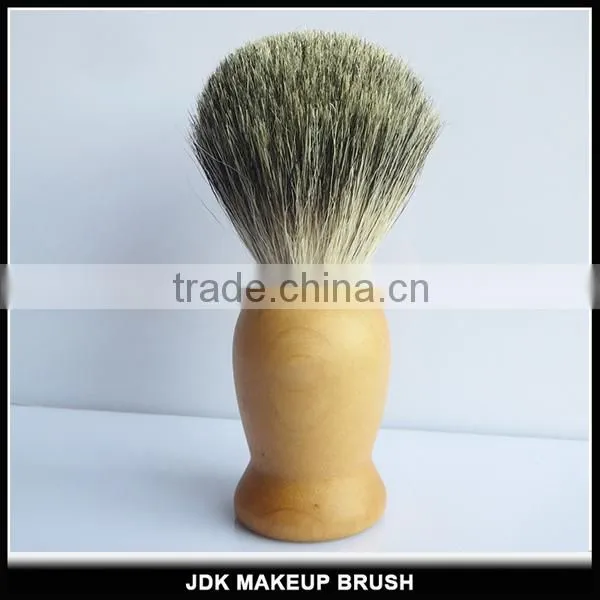 Perfect holy black shaving brush, custom logo metal shaving brush in black hair