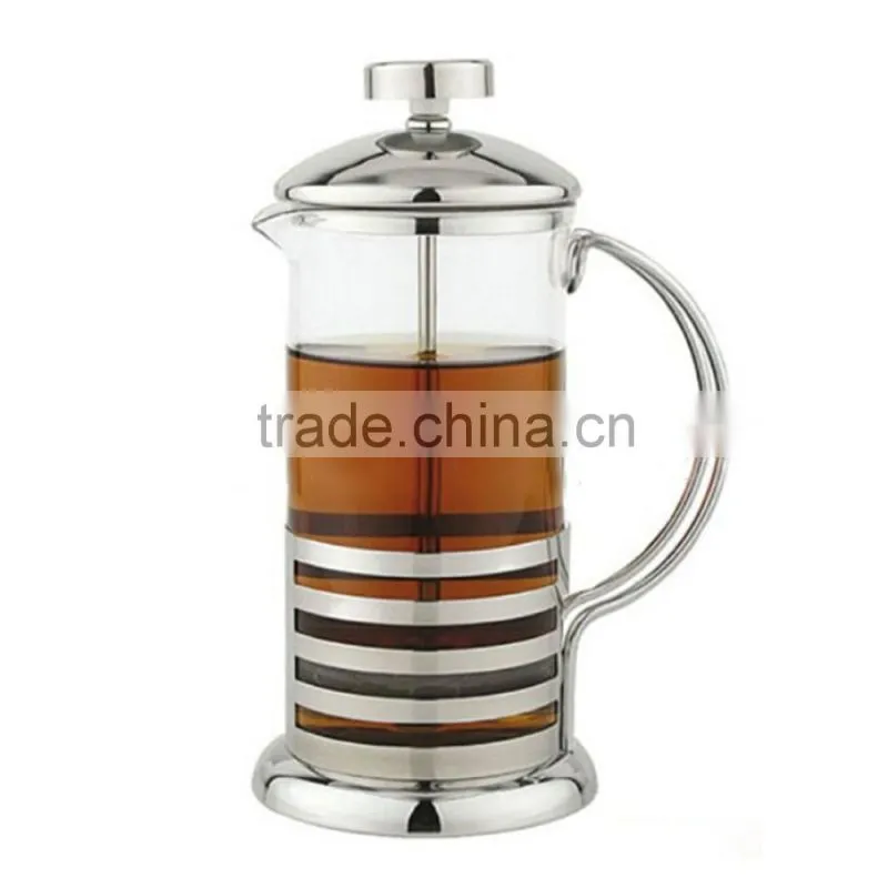French Press Coffee & Tea Maker Complete Bundle 8-Cups, Best Coffee Press Pot with Heat Resistant Glass
