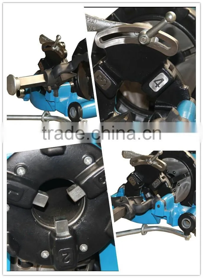 HT-50D Pipe work fabrication threaded stainless steel pipe machine