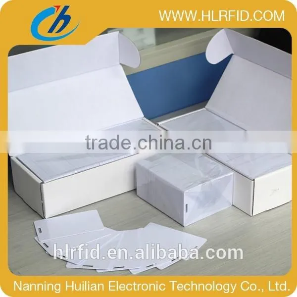 85.6*54mm plastic RFID hotel key card for access control