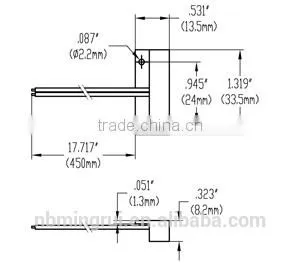 MR-5C-37B High precision copper material magnetic switch sensor