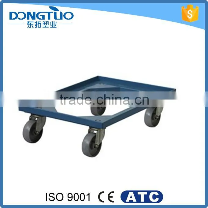 High quality anti-static Stainless steel container dolly, heavy duty dolly