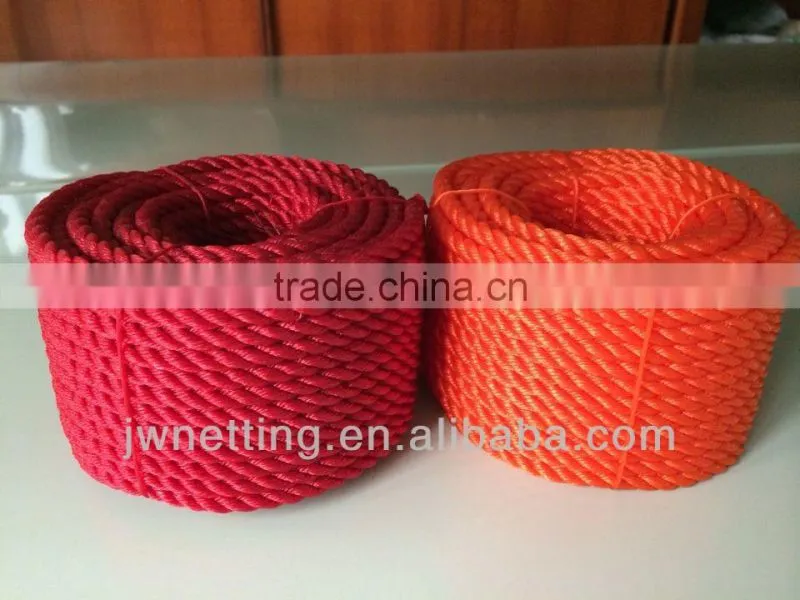 PE / PP Superior Strong Fishing Twisted Rope