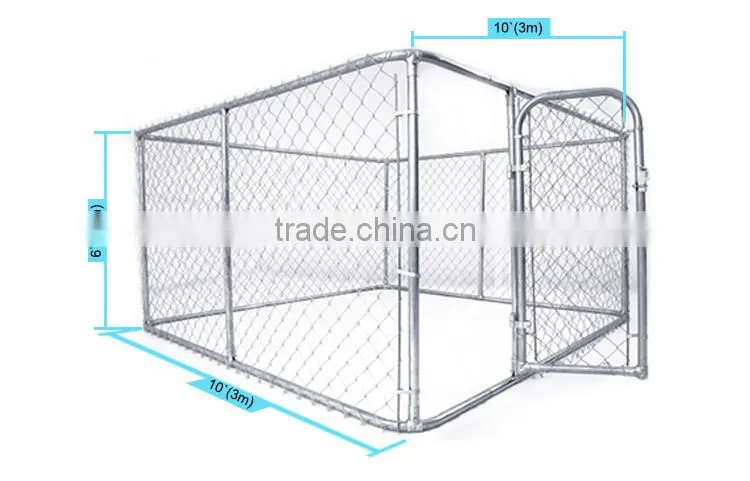 For Amazon and eBay store wholesale large outdoor dog kennel with roof metal dog house