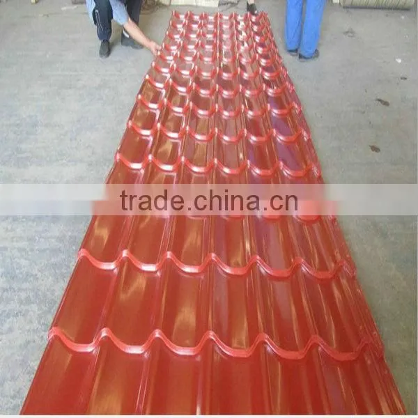 color coated metal roof and wall sheet
