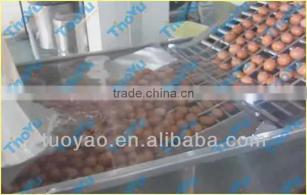 Fully Automatic Hen Eggs Shelling Machine Production Line ( 0086-15937167907)