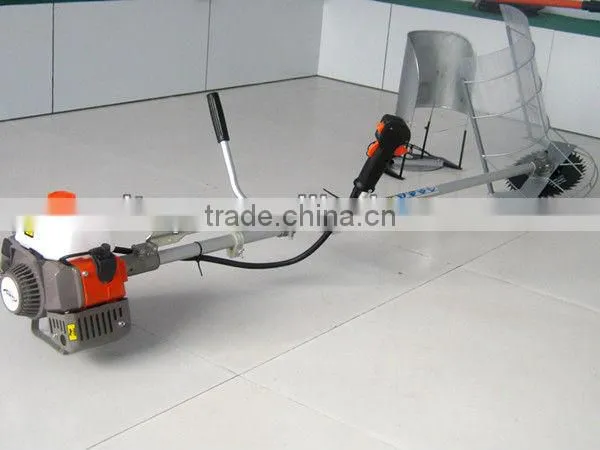 2-stroke gasoline engine paddy cutter machine