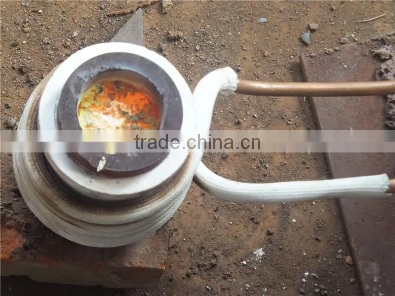 best quality alluvial gold melt furnace in stock
