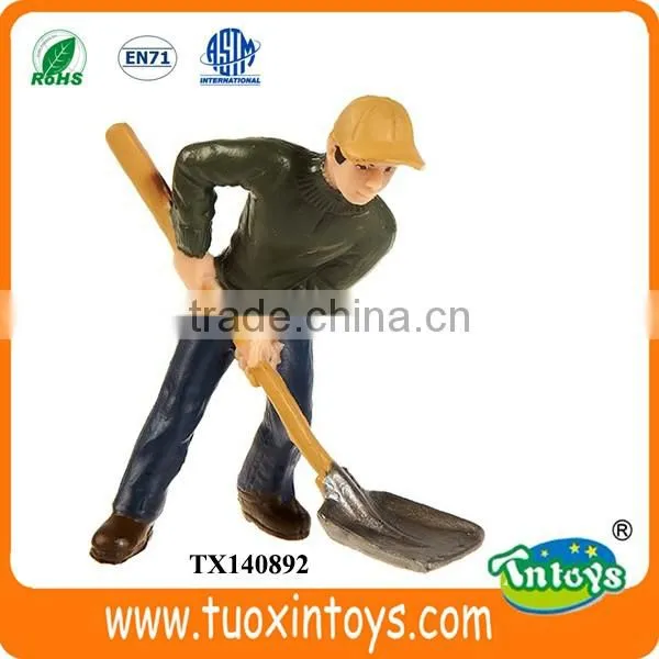 custom plastic movable toy figure, toy people figures