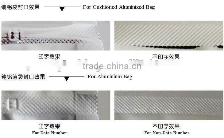 Small Sealing Machine Aluminium Bag Sealer Machine (sealing length 200mm)