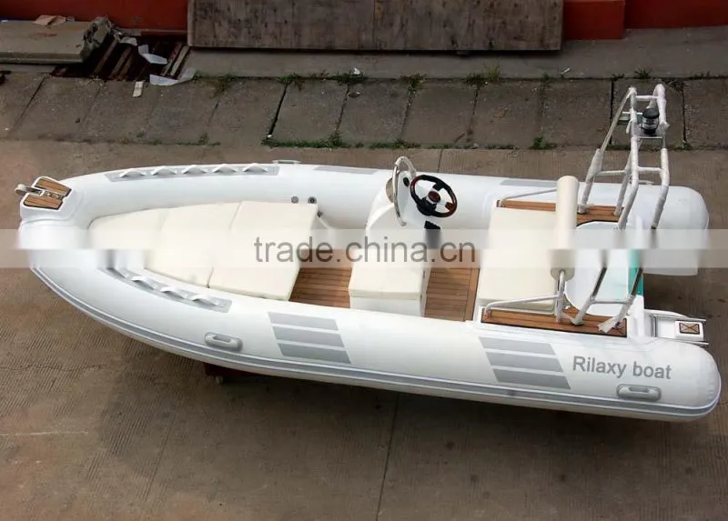 8 Person Rigid Hypalon Boat